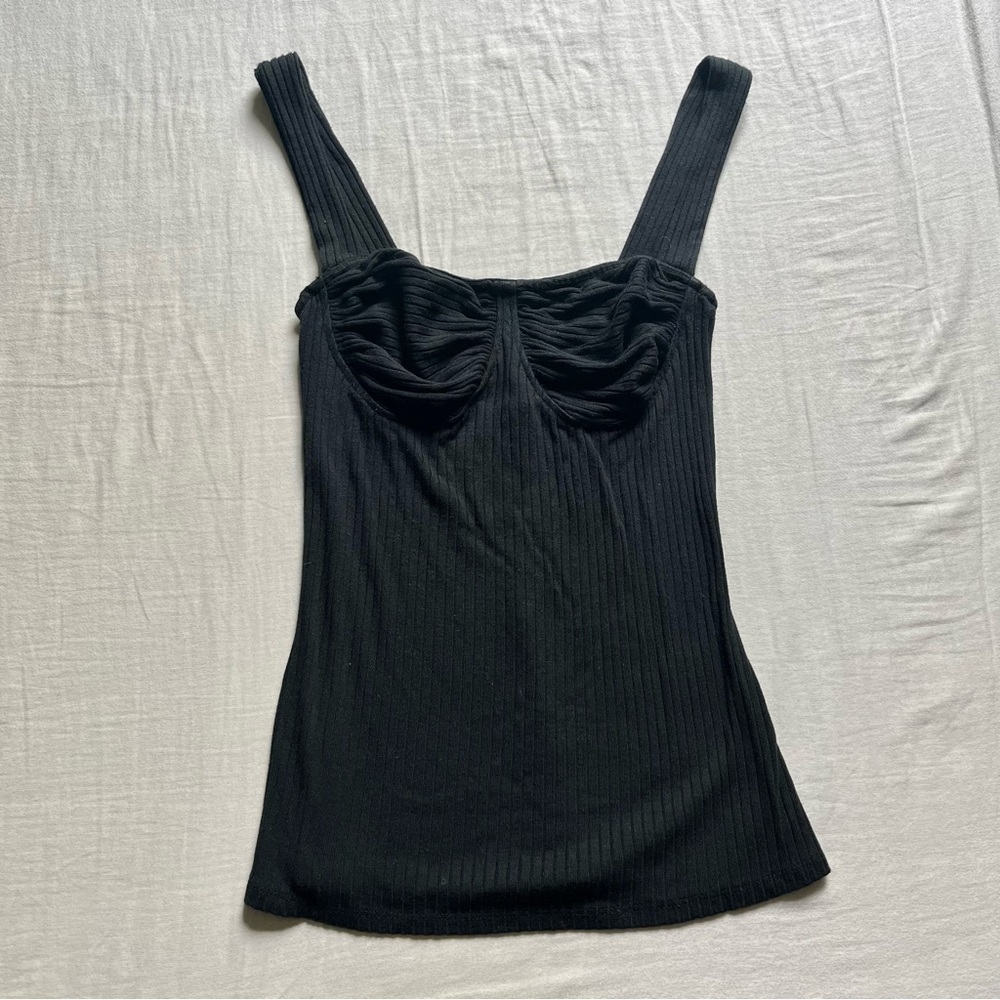 Rachel‎ Pally rib knit tank top